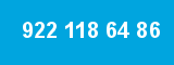 922 118 64 86 922 118 64 86